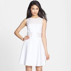 Rebecca Taylor Sleeveless Eyelet Dress